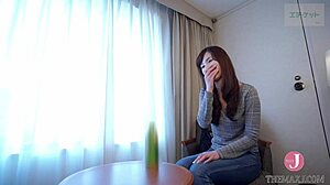 Masturbating Japanese wife Yuki experiences intense orgasms